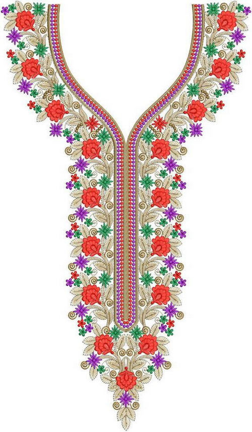 47 latest kurti ban collar neck designs | Embroidery blouse designs,  Embroidery fashion, Embroidery designs fashion